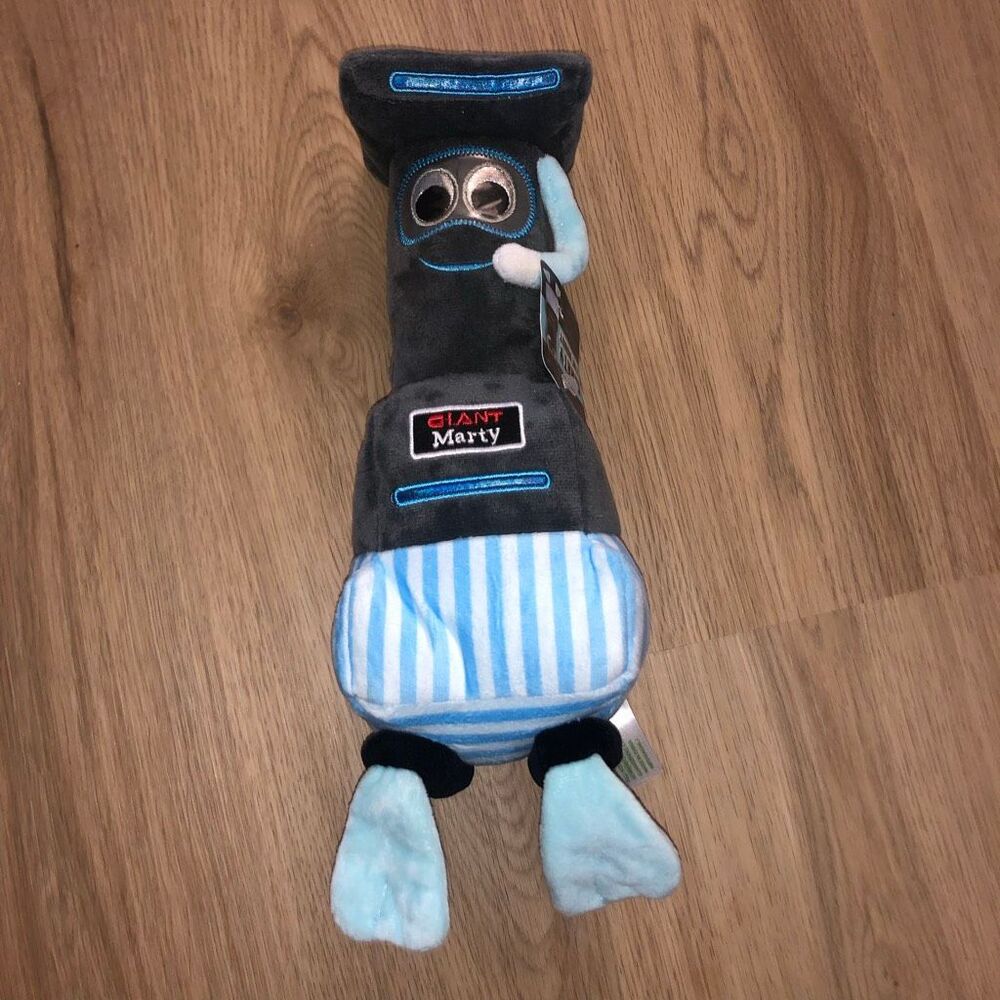 GIANT MARTY THE ROBOT FOOD STORE SNORKEL SUMMER SWIMMING POOL PLUSH NEW W TAG